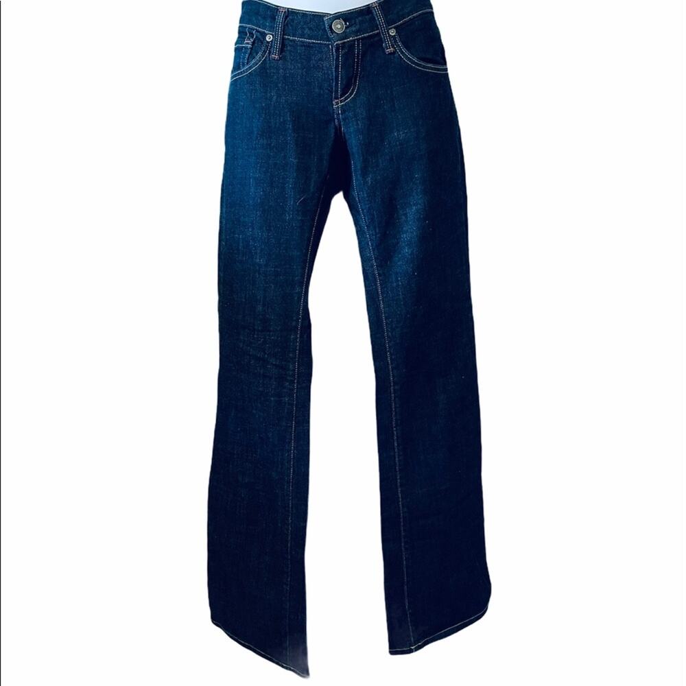 James Preserved Denim low rise flare leg
